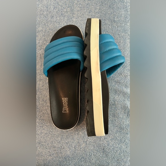 Cougar Prato Water-Repellent Sandal, leather strap, size 11 - Picture 4 of 7